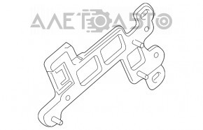 Suportul blocului ECU al calculatorului motorului Ford Ecosport 18-19 1.0T