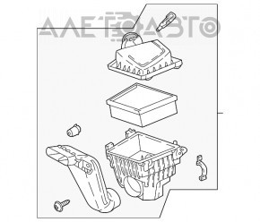 Corpul filtrului de aer Ford Ecosport 18-21 1.0T