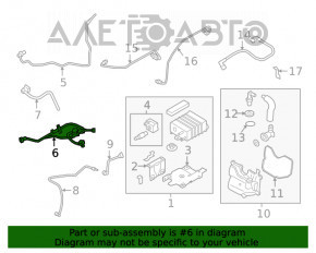 Supapa solenoidă de purjare a aburilor de combustibil Ford Ecosport 18-22 2.0