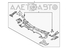 Paletă de ștergătoare metalice Mazda 6 18-21