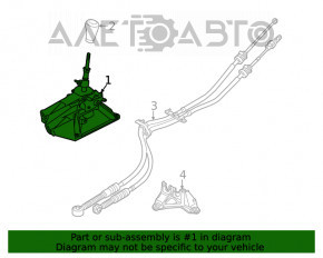 Schimbătorul de viteze manuală Mazda 6 18-21