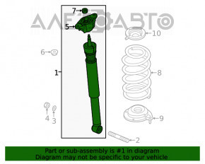 Amortizor spate dreapta Mazda 6 18-21