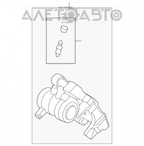 Suport spate dreapta Ford Escape MK4 20-21 electric