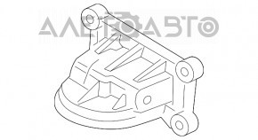 Corpul filtrului de ulei Ford Escape MK4 20- hibrid, plug-In