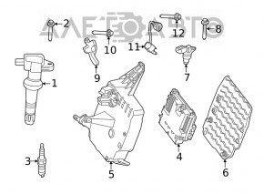 Катушка зажигания Ford Escape MK4 20- hybrid, plug-In