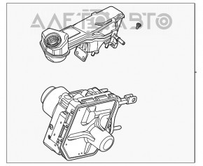 ABS АБС Ford Escape MK4 20 с ГТЦ, бачком и крышкой