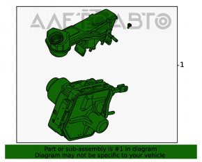 ABS ABS Ford Escape MK4 20 cu GTC, rezervor și capac