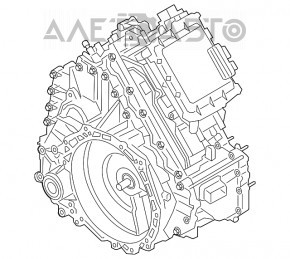 АКПП в сборе Ford Escape MK4 20-22 hybrid CVTPSE FWD