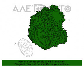 АКПП в сборе Ford Escape MK4 20-22 hybrid CVTPSE FWD