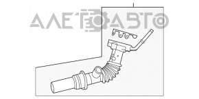 Supapă EGR Ford Escape MK4 20- pe supapă hibridă