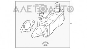 Ventilul de racire al supapei EGR pentru Ford Escape MK4 20- hibrid.