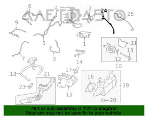 Sonda lambda pentru primul Ford Escape MK4 20-22 hibrid, plug-In