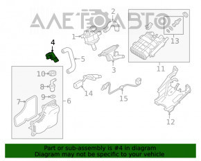 Senzor HARTĂ Mazda CX-5 17 - nou original OEM