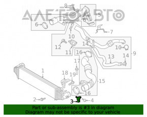 Map Sensor Ford Escape MK4 20-22 1.5T