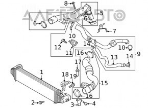 Map Sensor Ford Escape MK4 20-22 1.5T