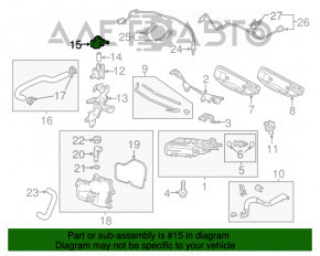 Supapapa de evacuare a vaporilor de combustibil Mazda 6 13-21