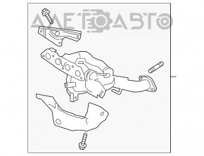 Colector de evacuare cu catalizator pentru Mazda 6 18-21