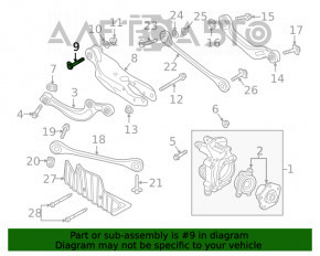 Filet de direcție Audi Q7 16- 92mm