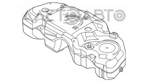 Rezervorul de combustibil Ford Escape MK4 20- hibrid