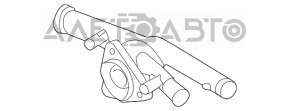 Capac termostat VW Touareg 11-17 3.6