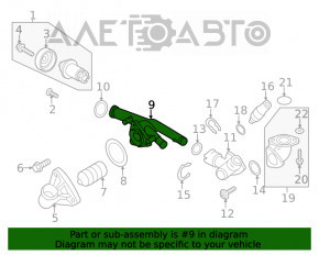 Capac termostat VW Touareg 11-17 3.6