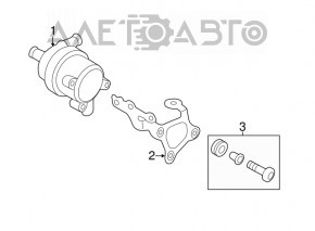 Pompa de racire auxiliara VW Touareg 11-17 3.6 noua originala OEM