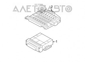 Automatic Transmission Control Module VW Touareg 11-14 CGRA NXL