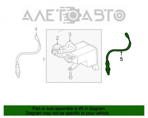 Sonda lambda stânga a doua VW Touareg 11-17 3.6