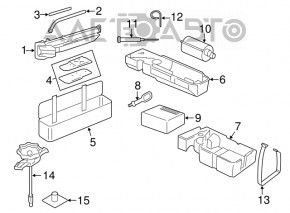 Комрессор подкачки колес VW Touareg 11-16