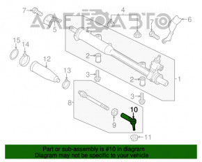 Cap de bara stânga VW Touareg 11-17