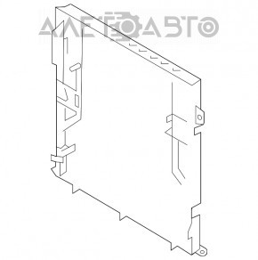 Grila radiatorului VW Touareg 11-17 3.6 nou neoriginal AND