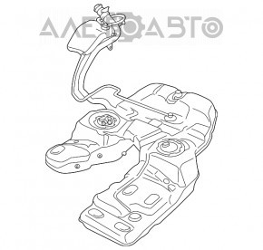 Rezervor de combustibil VW Touareg 11-17 3.6