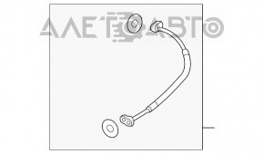 Bobina de aer condiționat condensator-compresor VW Touareg 11-17 3.6