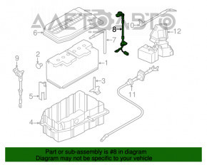 Baterie plus pentru VW Touareg 11-17