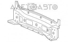 Задняя панель VW Touareg 11-17 4 части