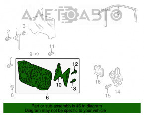 Geam electric cu motor fata dreapta VW Touareg 11-17 cu panou