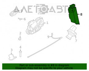 MODUL DE CONTROL AL PORȚII DE RIDICARE Ford Explorer 20-