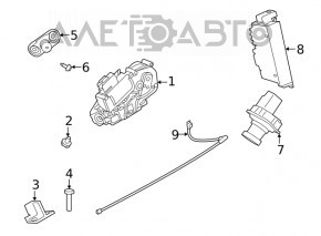 MODUL DE CONTROL AL PORȚII DE RIDICARE Ford Explorer 20-