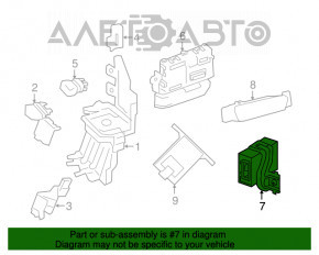 Modulul de control al GPS-ului Nissan Leaf 18-