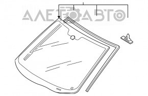 Geam parbriz Mazda CX-7 06-09 Lamipane GGN