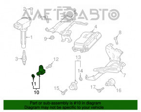 Датчик коленвала Mazda CX-9 16- 2.5T