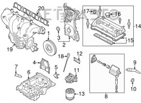 Крышка маслозаливной горловины Mazda CX-5 17-