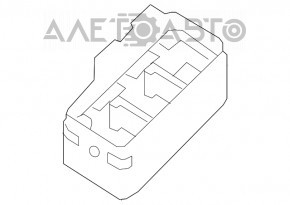 Blocul de rele subcapot dreapta Nissan Leaf 18-22