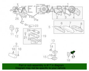 Прикуриватель центральной консоли Honda Accord 13-17 тип 1