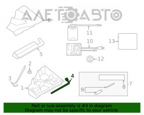 Cheie pentru baloane Subaru Forester 14-18 SJ tip 2