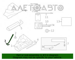 Maner cric Subaru Forester 14-18 SJ tip 2