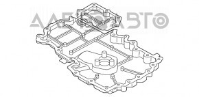 Поддон масляный BMW 7 16-22 4.4 N63M30 B7 под ремонт