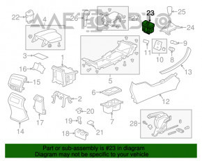 Buton EV Honda Accord 14-15