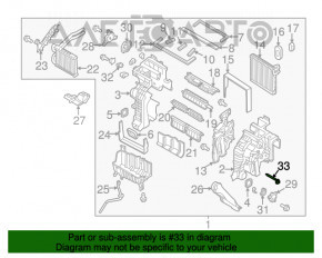 Senzor de temperatura aer in aragaz Santa FE Sport 13-18