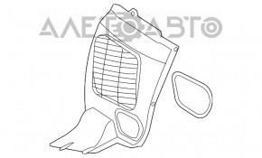 Captuseala aripa fata stanga VW Touareg 11-17 parte fata noua originala OEM